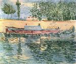 Берега Сены лодки 1887